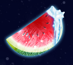 Символ игрового автомата Fruits On Ice Арбуз
