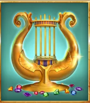 Символ игрового автомата Almighty Reels Garden Of Persephone Арфа