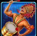 Символ игрового автомата Samba De Janeiro Барабанщик