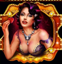 Символ игрового автомата Show Girls Брюнетка