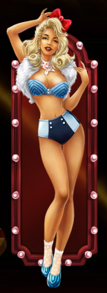 Символ игрового автомата Lucky Girls Девушка 1