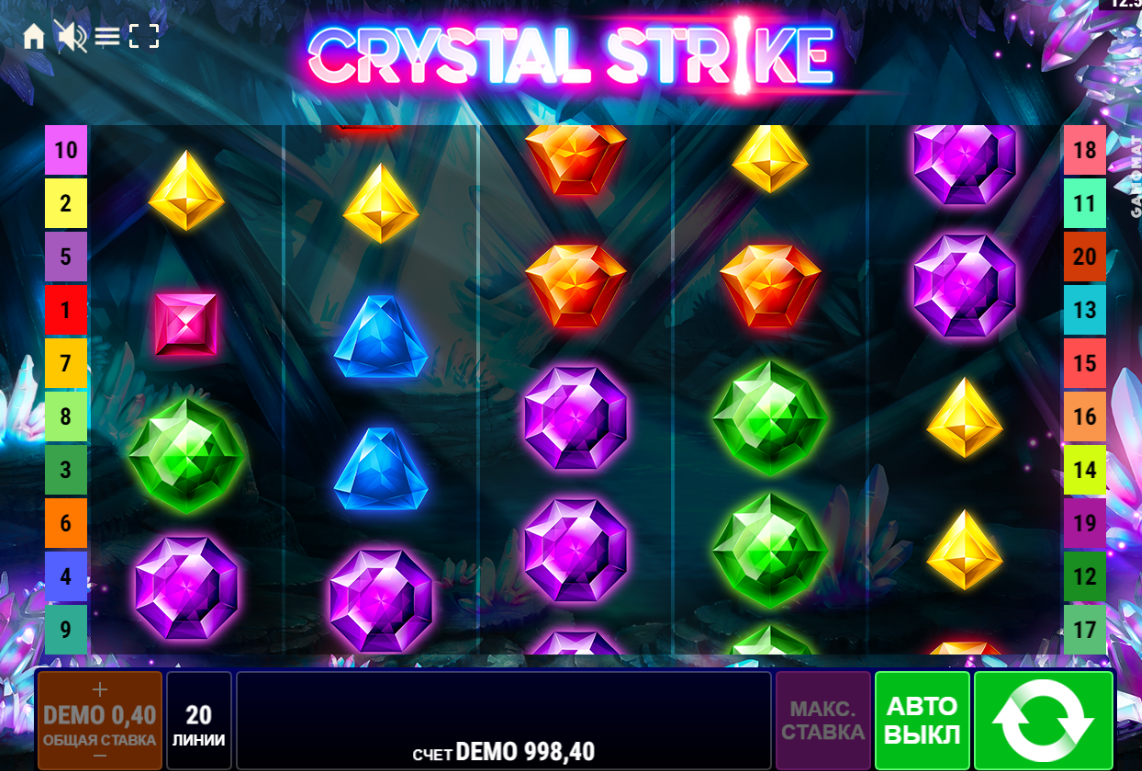 Изображение автомата Crystal Strike