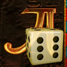 Символ игрового автомата Book Of Ra Dice Желтый туз