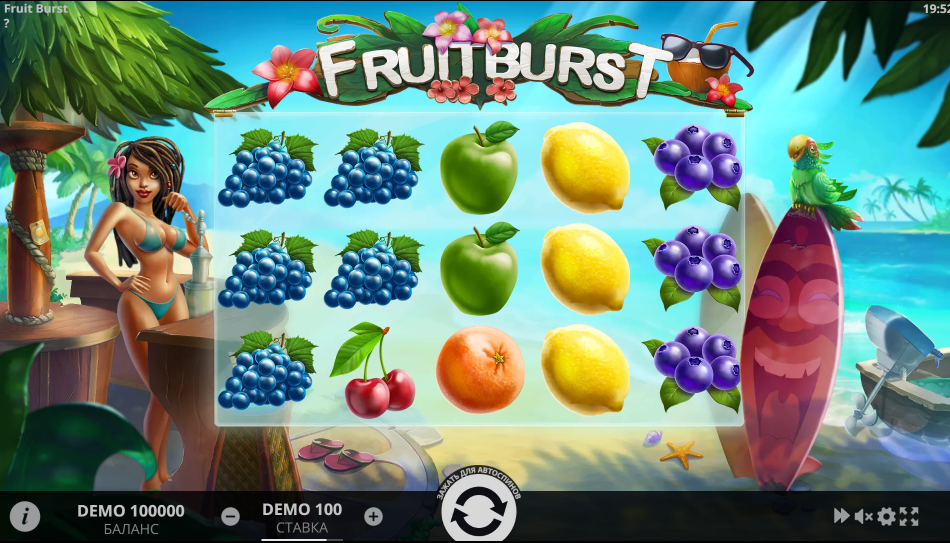 Изображение автомата Fruit Burst 
