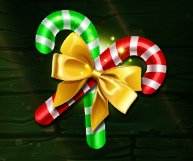 Символ игрового автомата Wild Santa 2 Леденцы