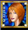 Символ игрового автомата Diamond Trio Рыжая девушка 