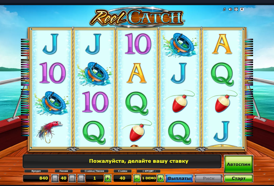 Изображение игрового автомата Reel Catch