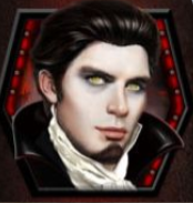 Символ игрового автомата Vampire Night Вампир-мужчина
